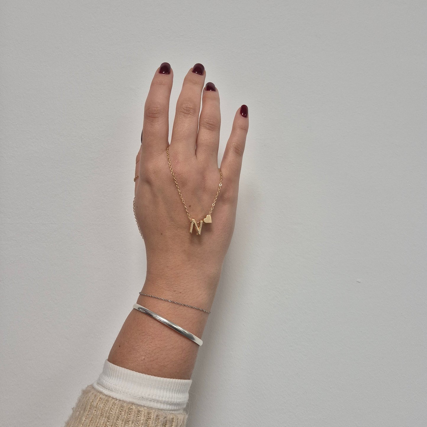 Initial Necklace ~ Gold / Silver
