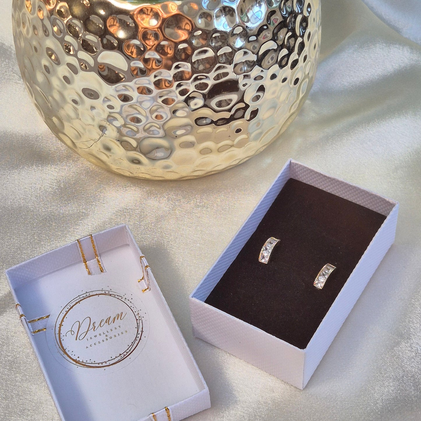 Gia Mini Hoop Earrings ~ Gold