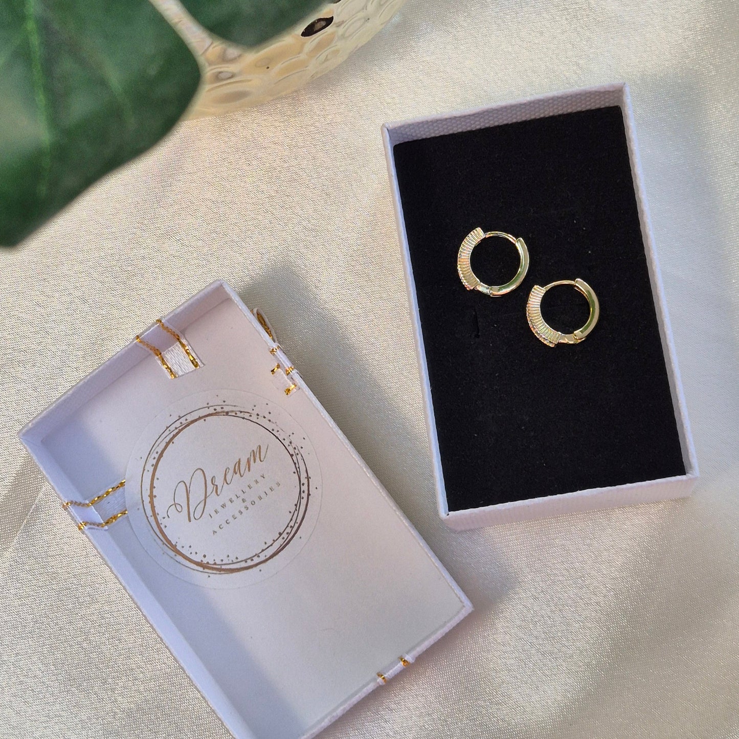 Gia Mini Hoop Earrings ~ Gold