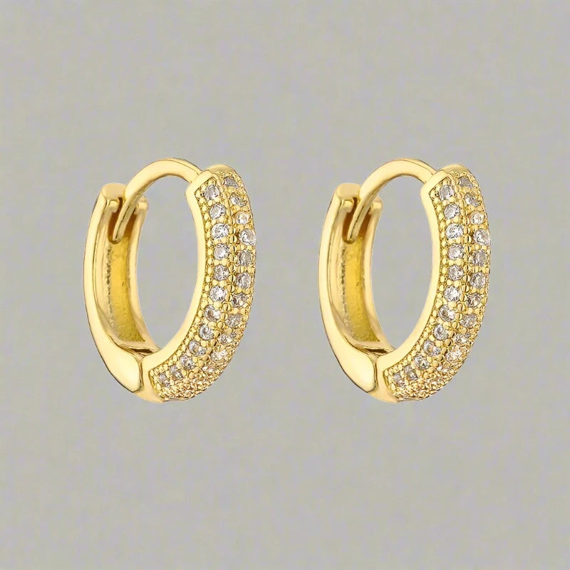 Huggy Earrings ~ Gold