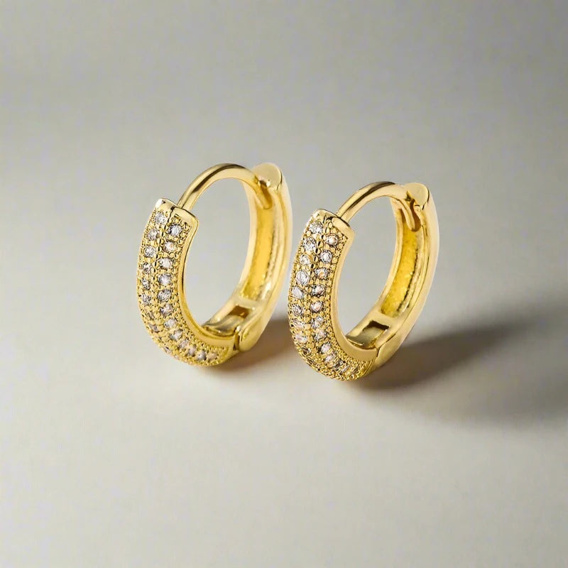 Huggy Earrings ~ Gold