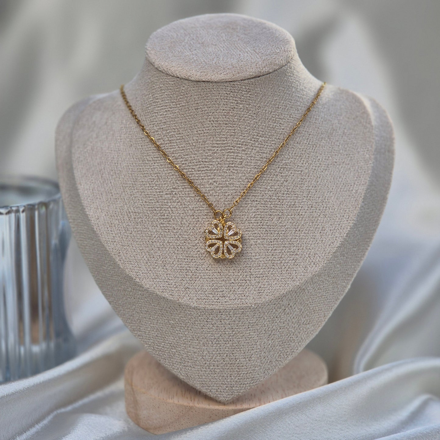 Lucky in Love Clover Necklace