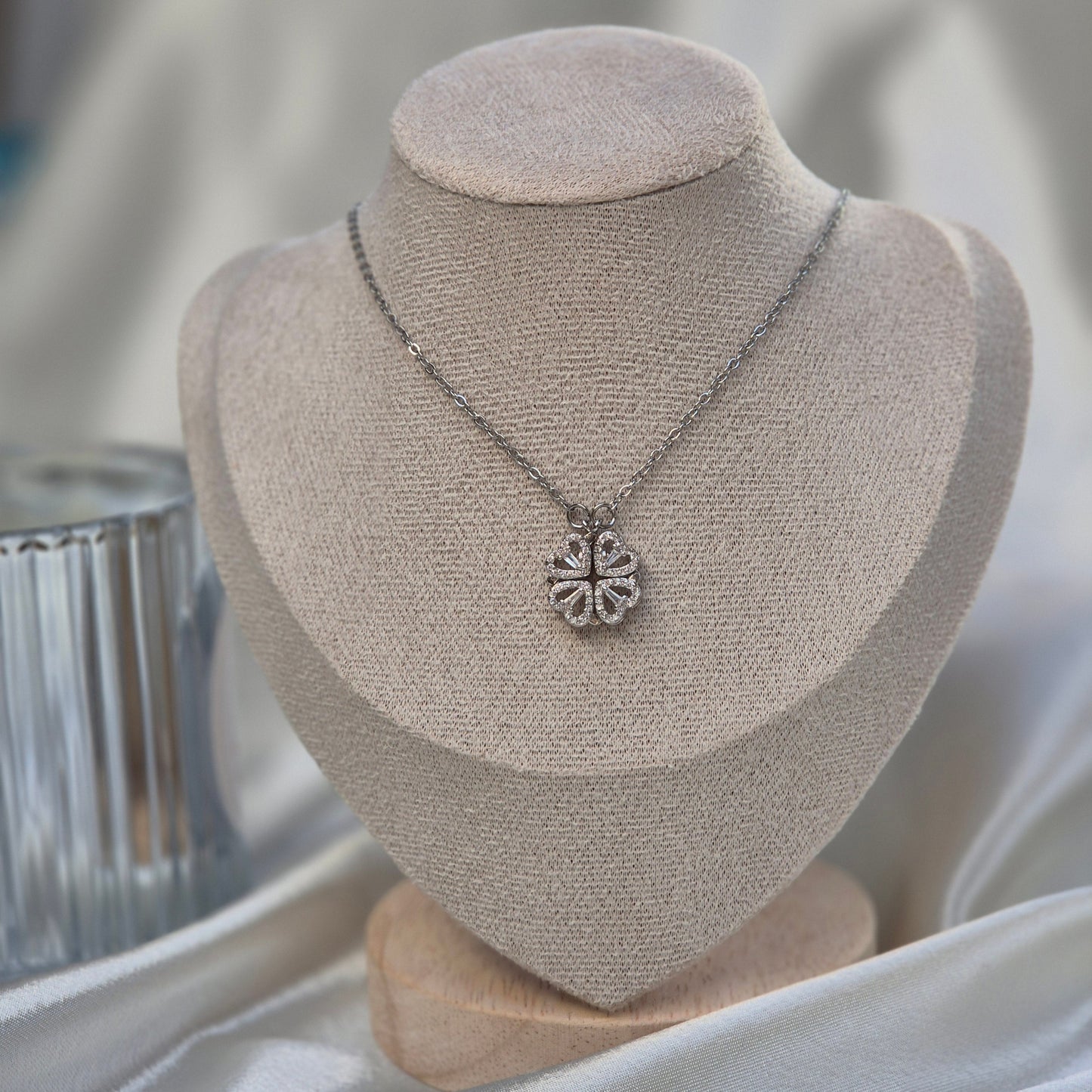 Lucky in Love Clover Necklace