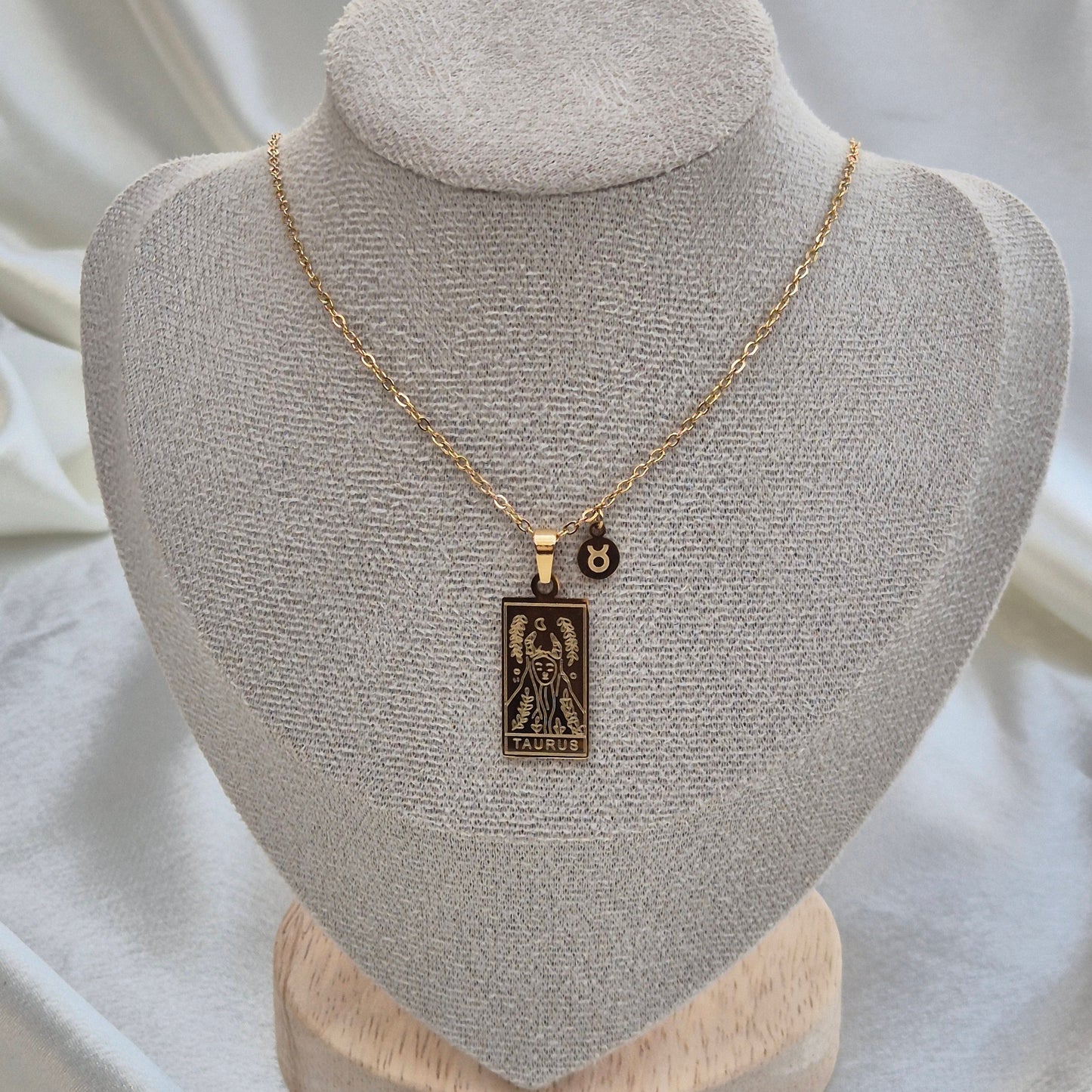 Zodiac Necklace ~ Gold